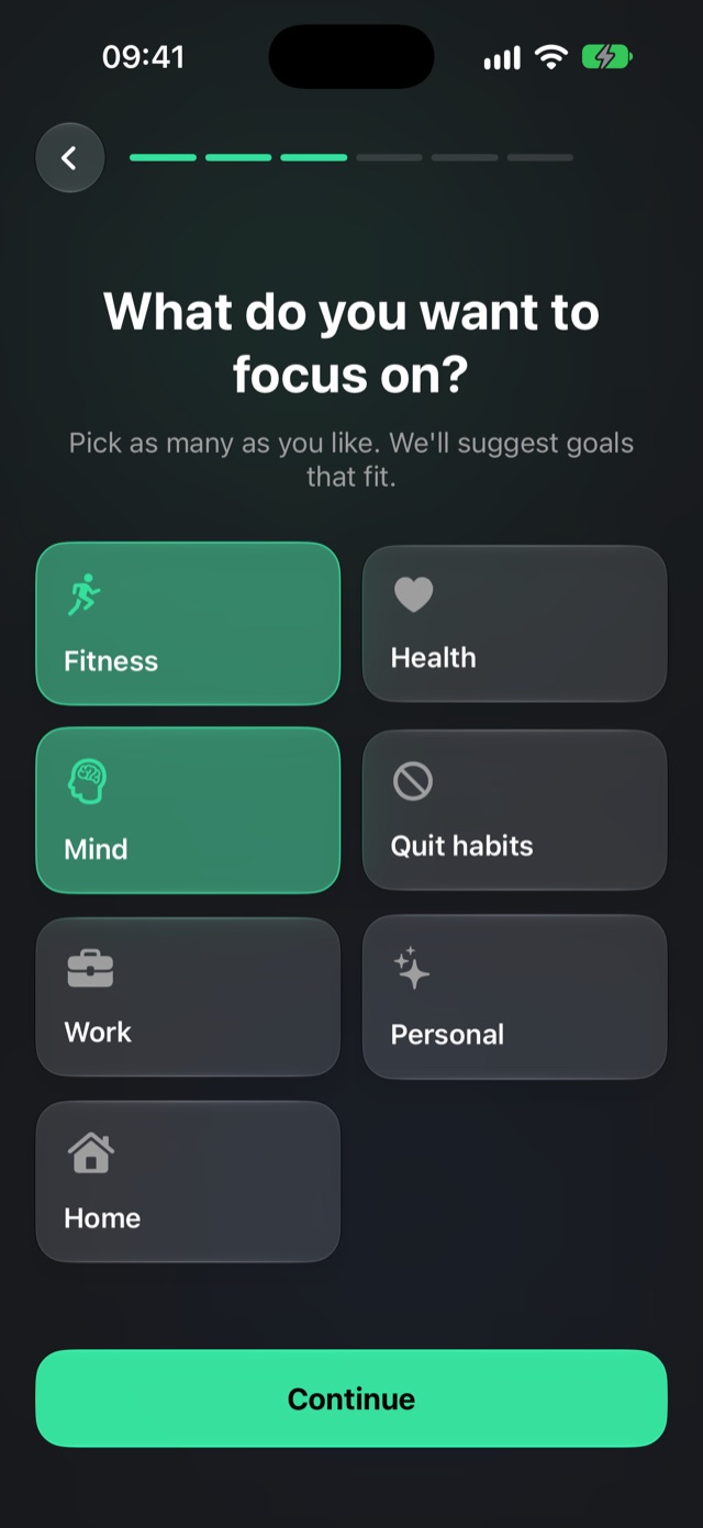 Pick your focus